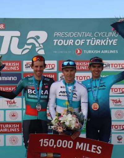 58. Cumhurbaşkanlığı Türkiye Bisiklet Turunun üçüncü etabını Alexey Lutsenko kazandı