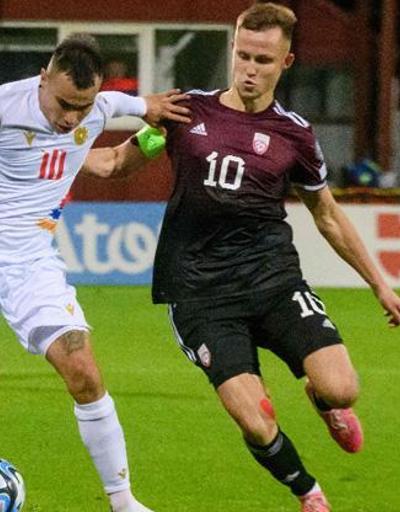 EURO 2024 Elemeleri: Letonya 2-0 Ermenistan MAÇ ÖZETİ