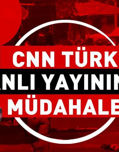 CNN TÜRK canlı yayınında müdahale
