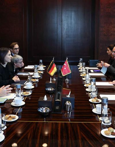 Dışişleri Bakanı Fidan, Alman mevkidaşı Baerbock ile Filistini görüştü