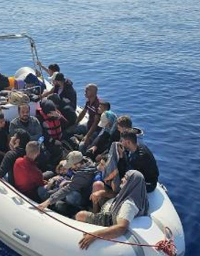 Fethiyede 26 kaçak göçmen kurtarıldı