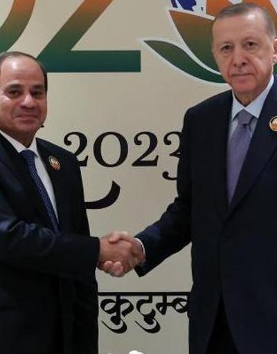 Son dakika: Cumhurbaşkanı Erdoğan, Sisi ile görüştü