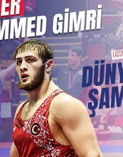 Muhammed Gimri, dünya şampiyonu oldu