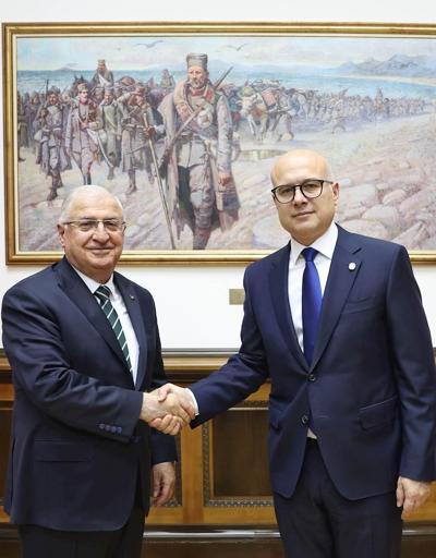 Bakan Güler, Sırbistan Savunma Bakanı ile görüştü