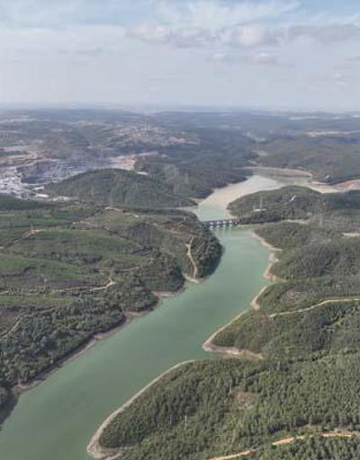 Barajlardaki seviye yüzde 20nin altına düştü: Alibey Barajında suyun rengi değişti