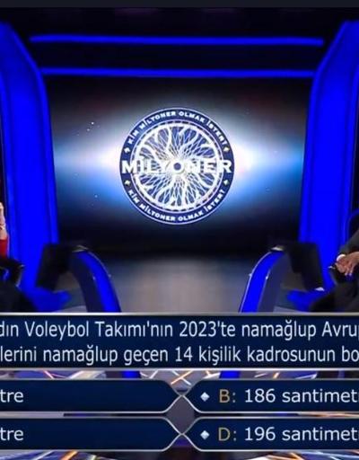 14 kişilik kadronun boy ortalaması Türkiye A Milli Kadın Voleybol Takımı boy ortalaması kaç