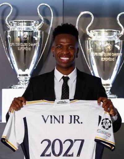 Real Madridde Vinicius Juniordan 4 yıllık imza