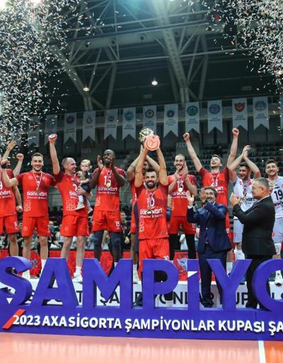 Ziraat Bankkart, Halkbankı yenerek Şampiyonlar Kupasını kazandı