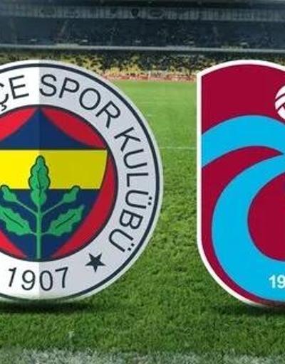Fenerbahçe - Trabzonspor maçı ne zaman, saat kaçta, hangi kanalda (Fenerbahçe-Trabzonspor muhtemel 11ler)