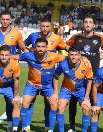 İskenderunspor-İnegölspor maçında kaleci Emircan Seçginin dili boğazına kaçtı