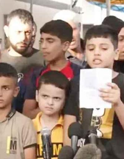 Gazzeli çocukların feryadı: Biz de yaşamak istiyoruz