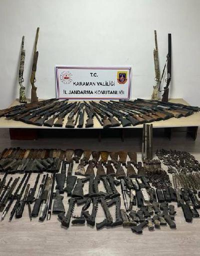 Karamanda  kaçak silah ticareti: 1 gözaltı