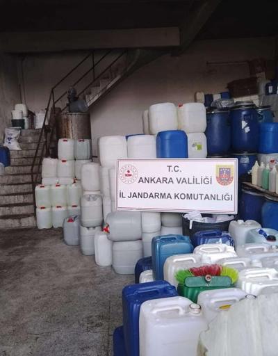Ankarada 15 ton sahte deterjan ele geçirildi