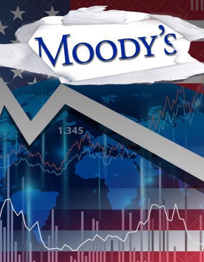 Moodys ABDnin görünümünü negatife çevirdi