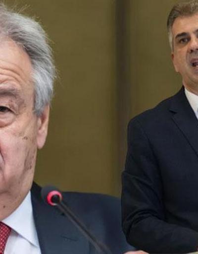 İsrail yine Guterresi hedef aldı BM Genel Sekreteri olmayı hak etmiyor