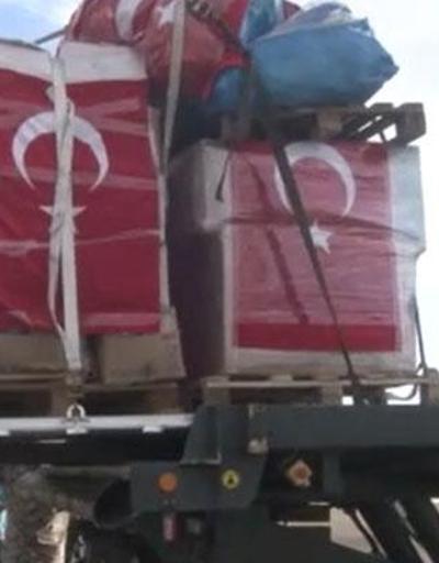 Türkiyenin Gazze yardımları Mısıra ulaştı