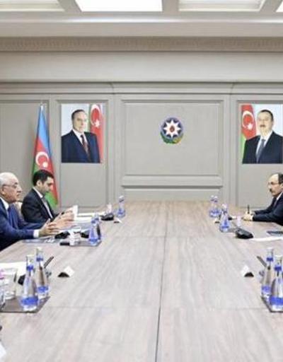 Bakan Özhaseki, Azerbaycan Başbakanı Asadovla görüştü