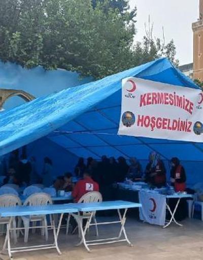 Diyarbakır’da Kızılay, Filistin için kermes düzenledi