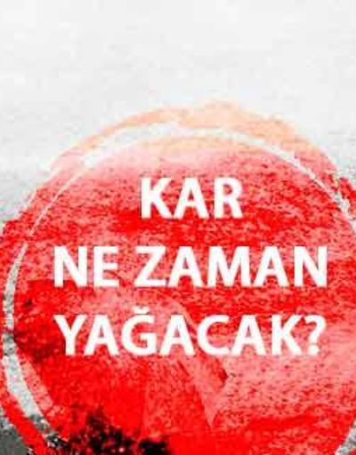 Kar ne zaman yağacak İstanbul’a kar yağacak mı İşte detaylar