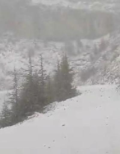 Toroslara mevsimin ilk karı düştü