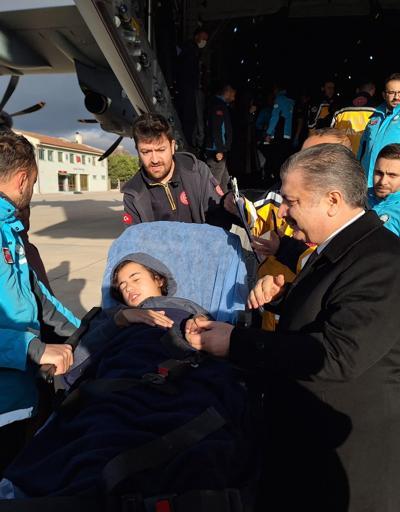 Gazzeden 61 hasta daha Ankaraya getirildi