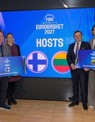 Kadınlar EuroBasket 2027nin ev sahipleri Finlandiya ve Litvanya oldu