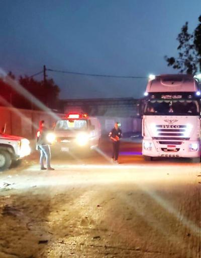 Filistin Kızılayı, insani yardım yüklü 100 kamyonu daha teslim aldı