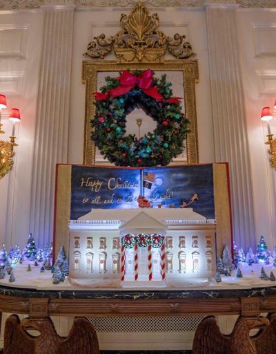 Beyaz Saray’da Noel hazırlıkları tamamlandı