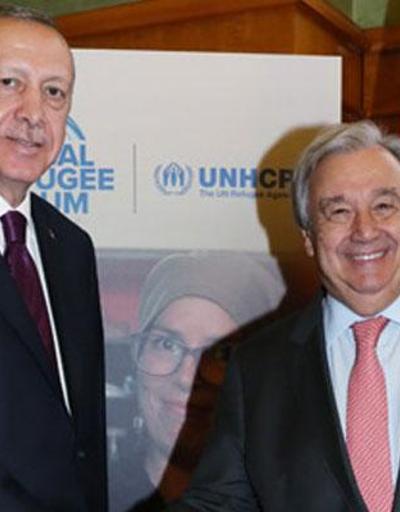 Cumhurbaşkanı Erdoğandan Gazze diplomasisi: BM Genel Sekreteri Guterres ile görüştü