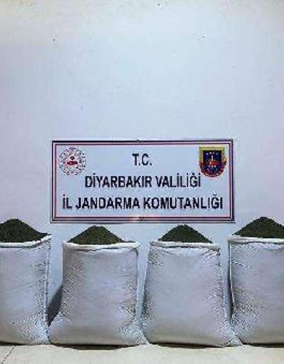 Diyarbakır’da 532 kilo esrar ele geçirildi