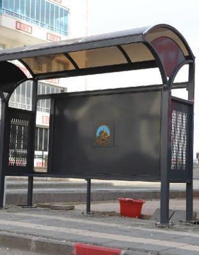 Ergani Belediyesi’nce yapılan 27 kapalı durak, hizmete girdi