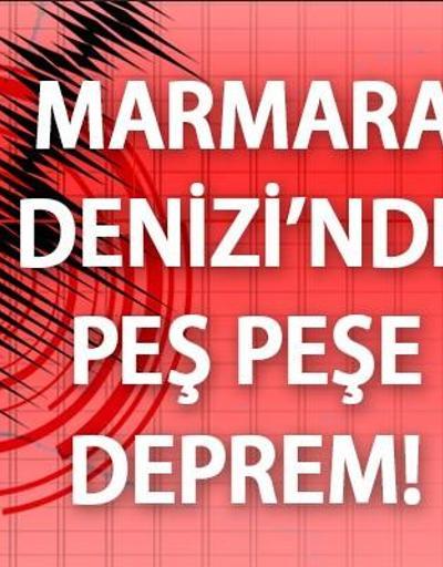 Marmara Denizi beşik gibi Son dakika deprem haberleri: AFAD ve Kandilli son depremler listesi