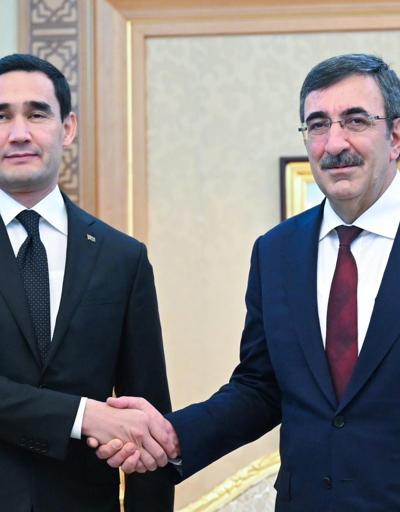 Cumhurbaşkanı Yardımcısı Yılmaz, Türkmenistan Devlet Başkanı ile görüştü