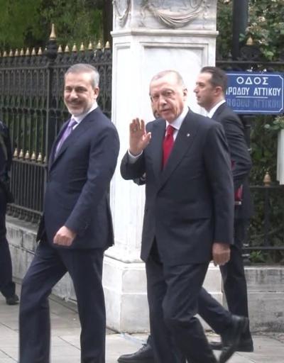 Cumhurbaşkanı Erdoğandan Türkçe seslenen Yunan gazeteciye yanıt