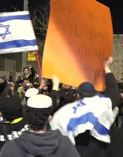 Fanatik Yahudi gruplardan Mescid-i Aksaya yürüyüş