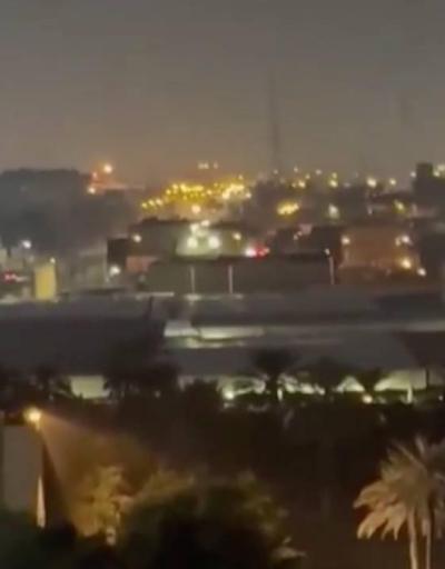 Bağdat’ta ABD Büyükelçiliğinin bulunduğu Yeşil Bölge’ye roketli saldırı