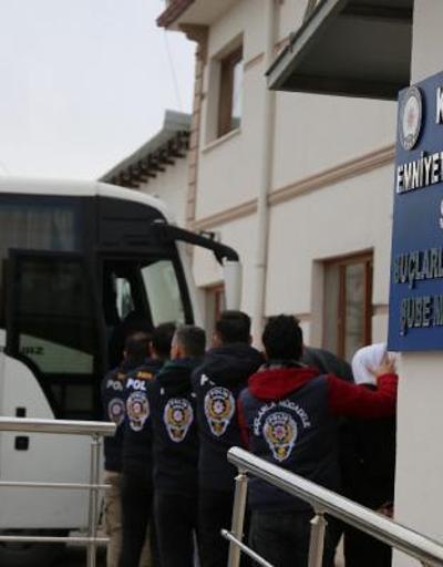 Konya merkezli 11 ilde dolandırıcılık operasyonu: 15 kişi tutuklandı