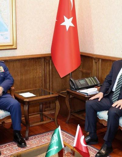 Bakan Güler, Suudi Arabistan Genelkurmay Başkanı ile görüştü