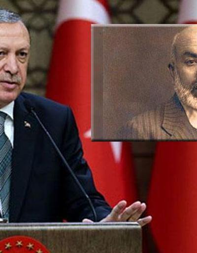 Cumhurbaşkanı Erdoğan, Mehmet Akif Ersoyu andı