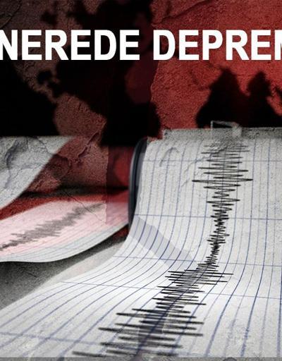Deprem mi oldu AFAD, Kandilli Rasathanesi son depremler 23 Nisan 2024
