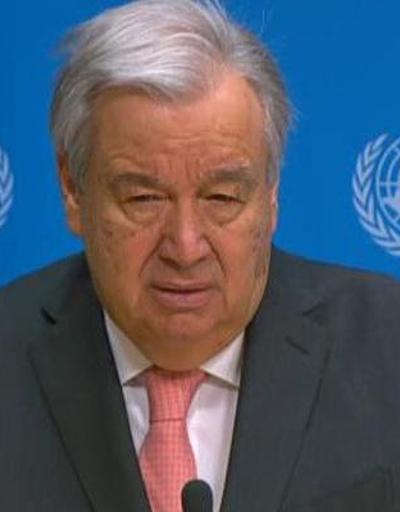 BM Genel Sekreteri Guterresden Gazze açıklaması