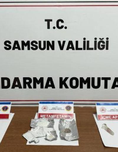 Samsun’da uyuşturucuyla yakalanan 3 şüpheliye gözaltı