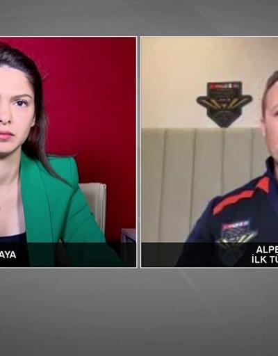 Uzaya çıkacak ilk Türk Alper Gezeravcı tarihi yolculuk öncesi CNN TÜRKe konuştu