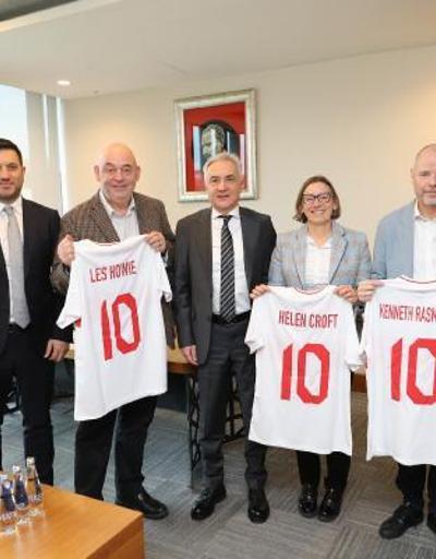 UEFA yetkilileri TFFyi ziyaret etti
