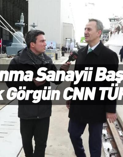 Donanmada yeni dönem Savunma Sanayii Başkanı Haluk Görgün CNN TÜRKte