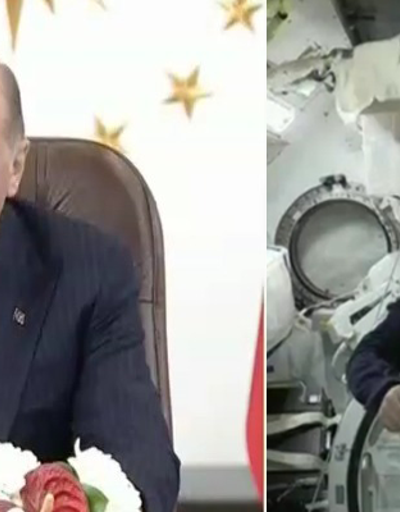 SON DAKİKA: Cumhurbaşkanı Erdoğan, Alper Gezeravcı ile ilk görüşmeyi gerçekleştirdi
