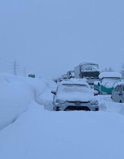 Japonyada hava ve kara ulaşımına kar engeli