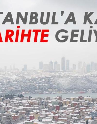 O tarihten itibaren İstanbulda kar başlıyor 26 Ocak 2024 hava durumu