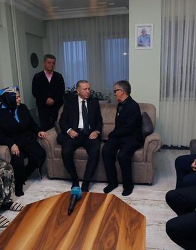 Cumhurbaşkanı Erdoğan, Eskişehir’de şehit ailesini ziyaret etti