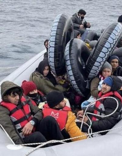 Ayvacık açıklarında 87 kaçak göçmen yakalandı